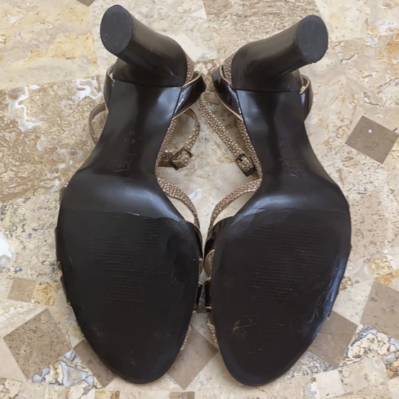 Via Spiga , 4” stack heel, sandal, size 8 1/2, ankle strap - Picture 4 of 4